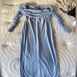 Blue Club L London Maternity Dress
